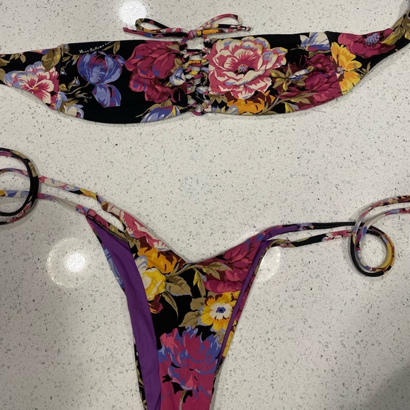 Printed bandeau bikini - Picture 4 of 5